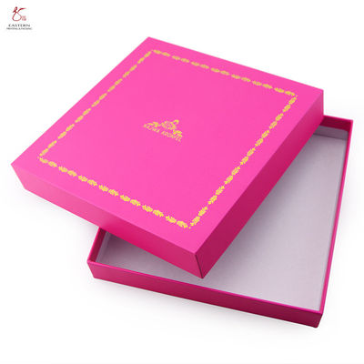 Printed Cardboard Boxes with Lid | Customized Gold Foil Personalised Packaging Boxes
