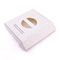 white 100mm Width Hard Board Paper Box With Transparent Window